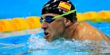 Vicente Gil braza natación paralímpica