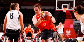 Vicky Pérez baloncesto silla de ruedas selección española