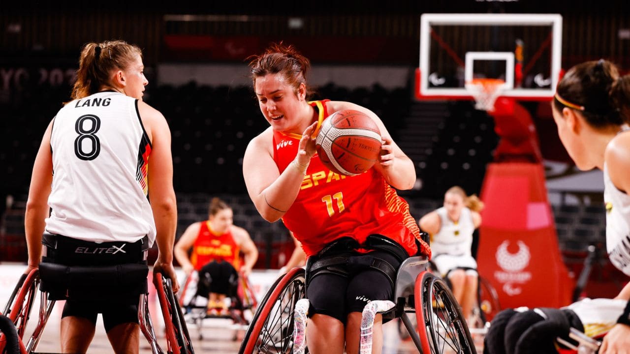 Vicky Pérez baloncesto silla de ruedas selección española