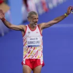 Alberto Suárez caza una plata en maratón en los Juegos de París