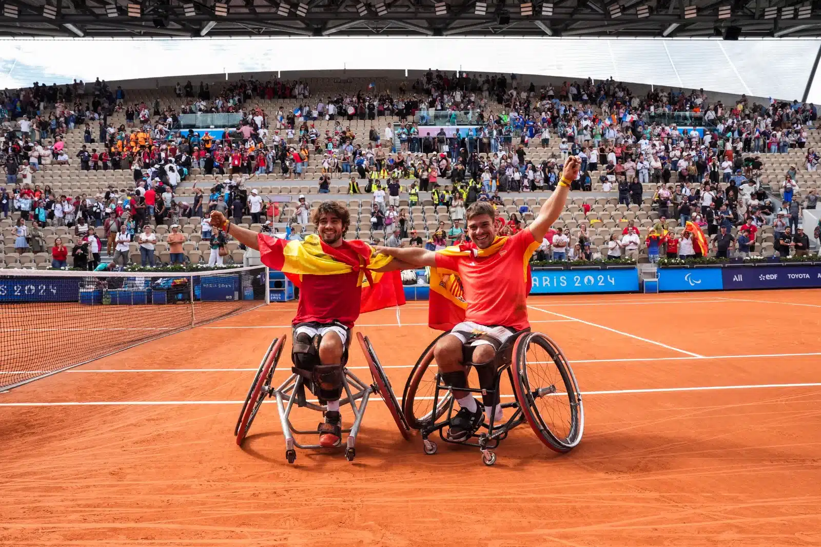 Caverzaschi y De la Puente, ‘guerreros’ de bronce en Roland Garros
