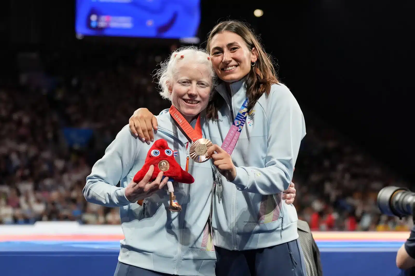 La infatigable Marta Arce, un ippon de bronce sobre el tatami