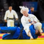 La infatigable Marta Arce, un ippon de bronce sobre el tatami