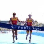 Susana Rodríguez y Sara Pérez, diosas doradas del triatlón en París
