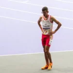 Yassine Ouhdadi, quinto en 1.500 metros y récord del mundo en T13