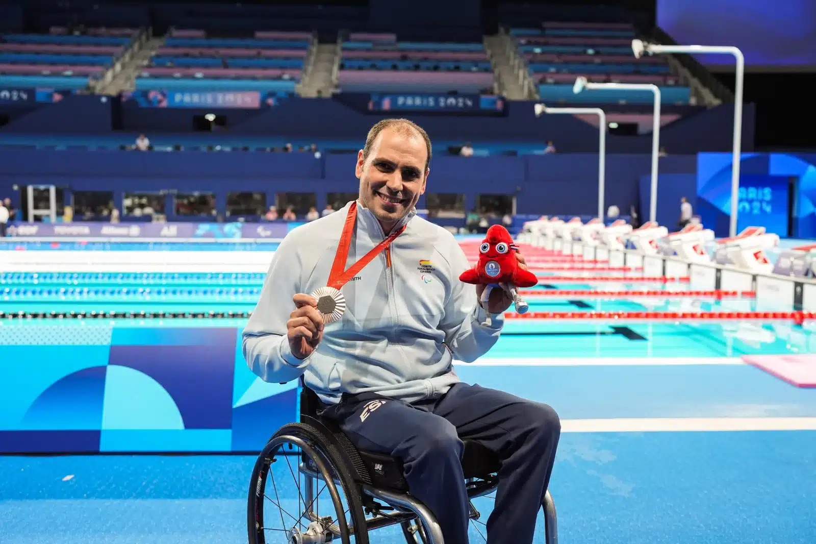 Una plata agridulce para Toni Ponce en los 100 braza SB5