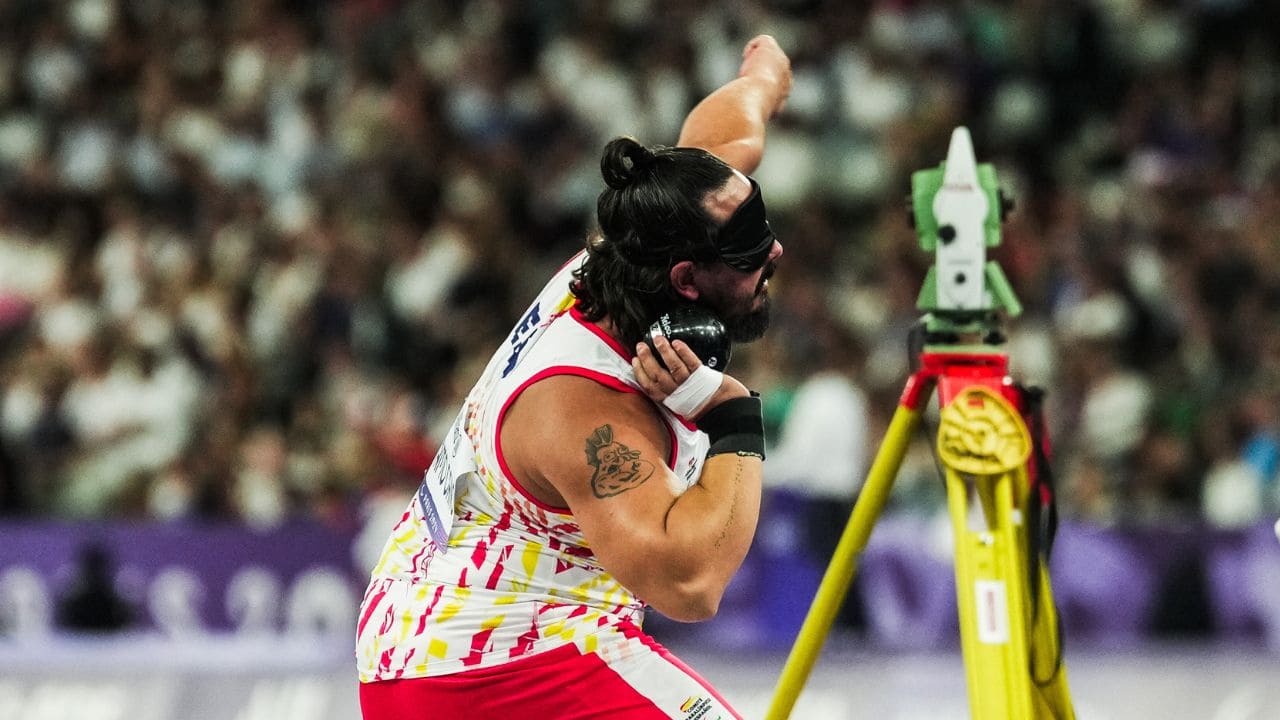 Álvaro del Amo bronce lanzamiento peso F11 Mundial Nueva Delhi