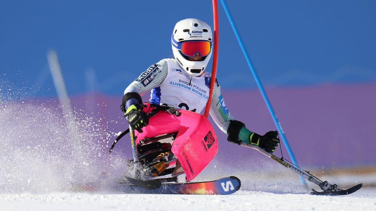 Audrey Pascual esquí paralímpico