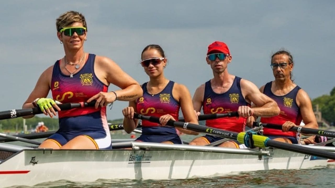Remo español Mundial paralímpico de Shanghái