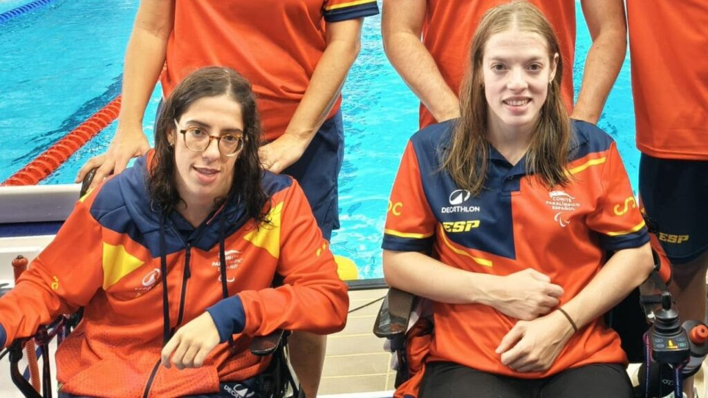 Marta Fernández, plata, y Delia Fontcuberta, bronce en 50 libre S3 en el Mundial
