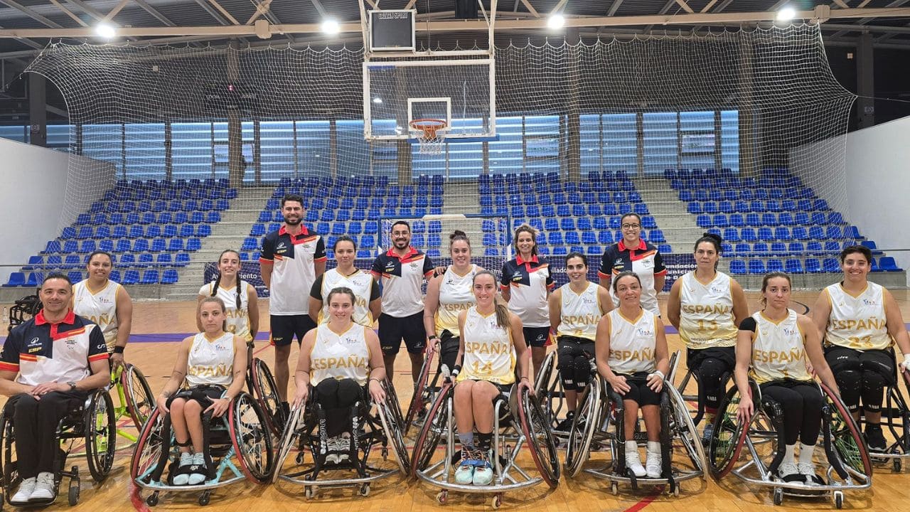 Baloncesto en silla de ruedas selección española femenina