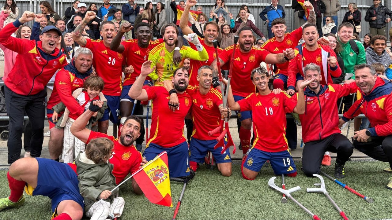 Selección española de fútbol para amputados gana la Liga Naciones B