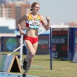 Izaskun Osés plata en 1.500 T11 Mundial Nueva Delhi