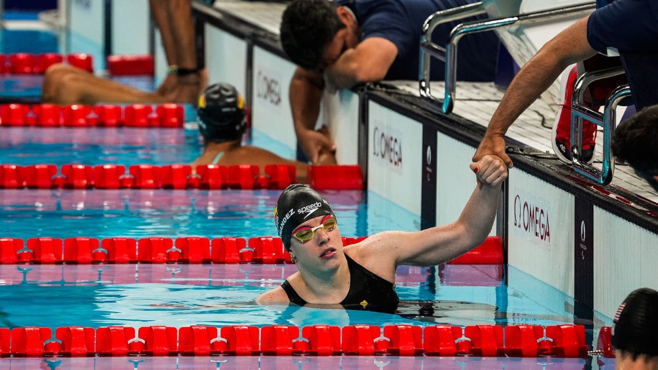 Marta Fernández bronce Mundial de natación paralímpica Singapur