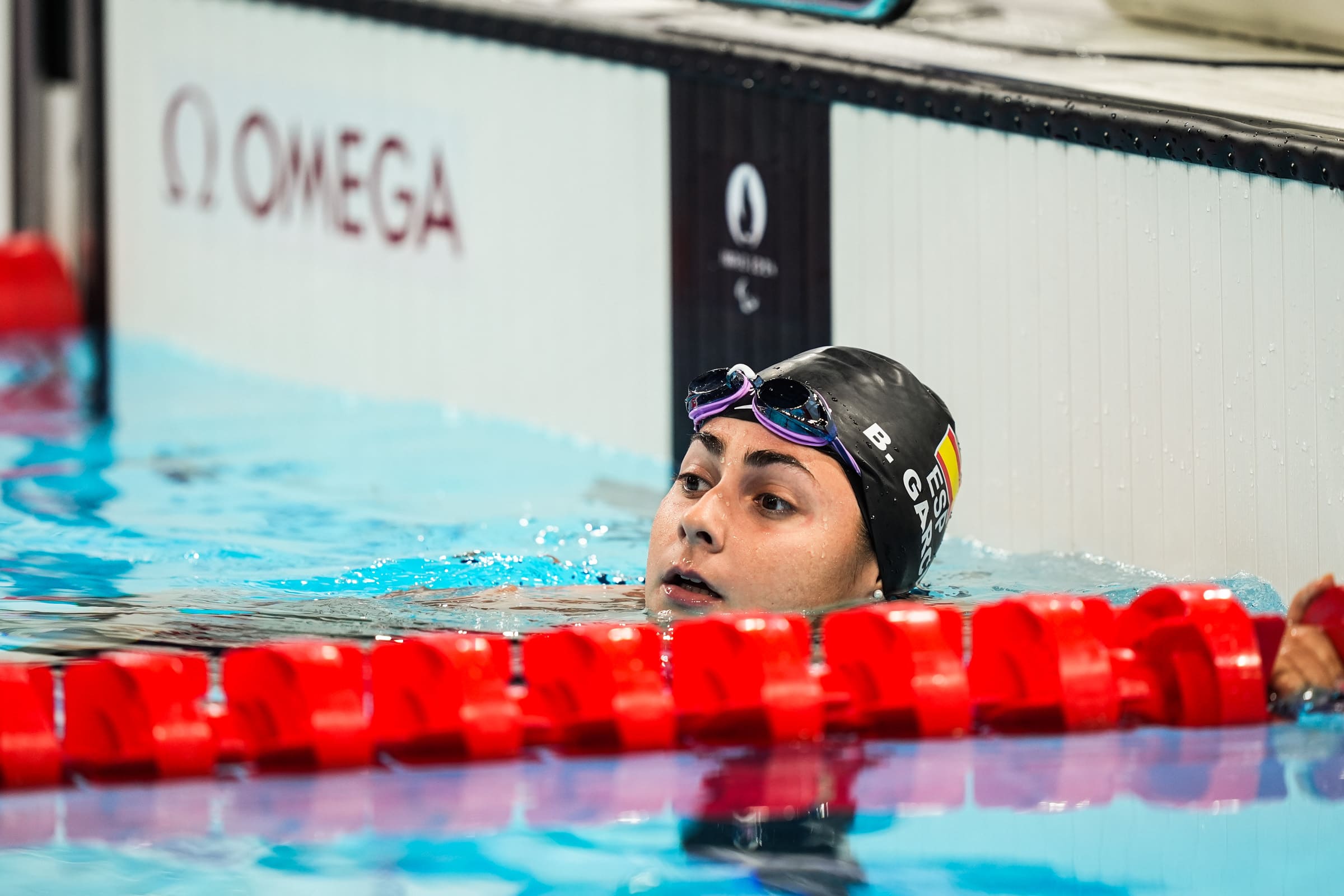 Berta García se estrena en un Mundial con un bronce en 50 braza SB4. Foto de CPE