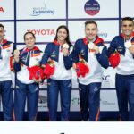 Relevo español oro Mundial Singapur