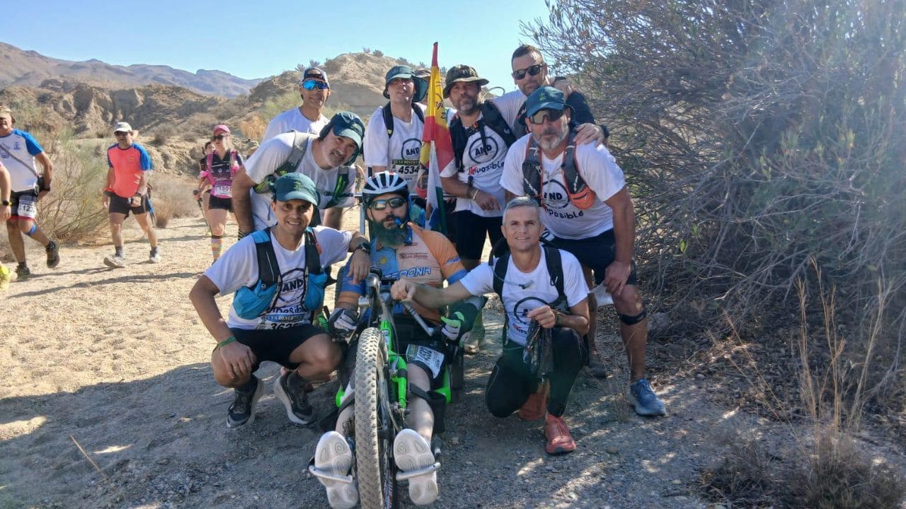 Alejandro Navarro en la Desértica de Almería