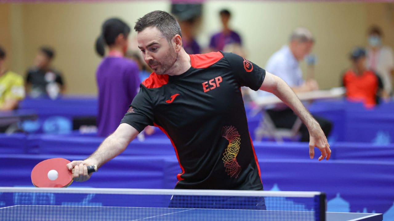 Álvaro Valera se ha retirado como uno de los mejores jugadores de la historia de tenis mesa paralímpico
