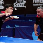Ander Cepas y Juan Bautista Pérez bronce World Elite Yvelines tenis de mesa
