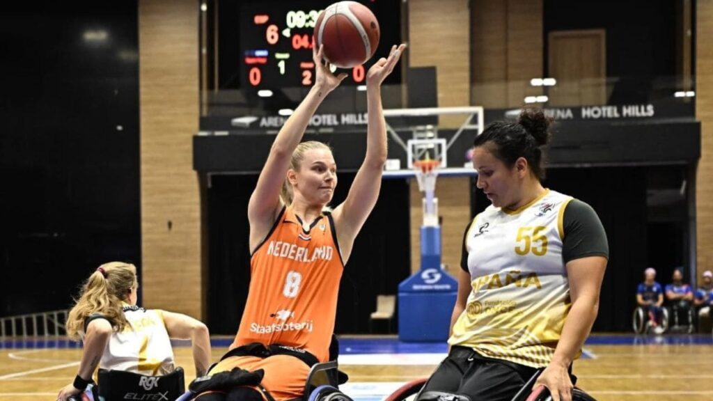 Derrota de España en el Europeo de baloncesto en silla femenino ante Países Bajos