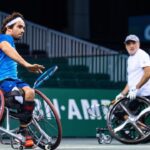 Dani Caverzaschi gana dobles Riviera Open de tenis en silla de ruedas
