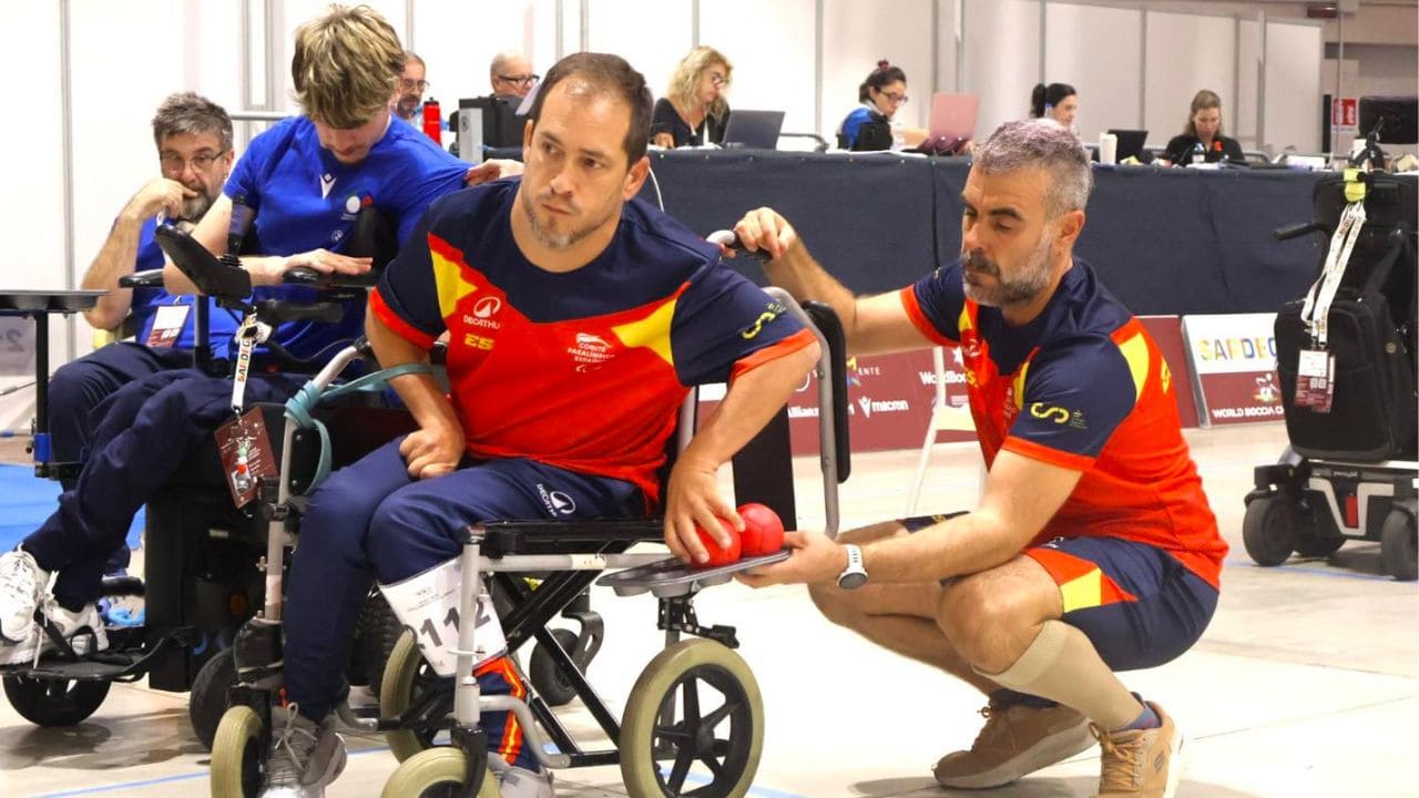 El Langui se estrena internacionalmente en boccia con un bronce en World Challenger de Olbia