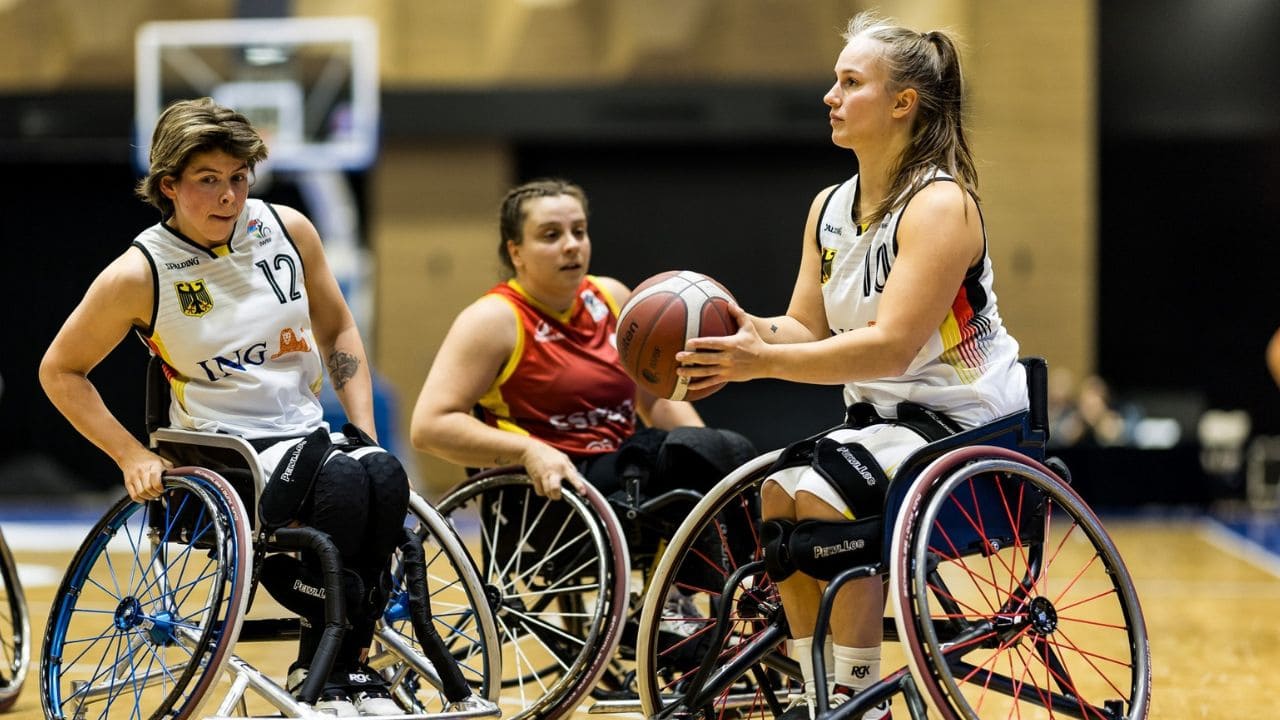 Derrota de España con Alemania Europeo femenino baloncesto silla ruedas