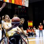 España Países Bajos baloncesto silla Europeo masculino Sarajevo