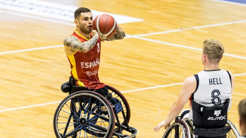 España vence a Italia en las semifinales del Europeo de baloncesto en silla Sarajevo