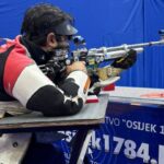 Juan Saavedra carabina Europeo tiro Osijek