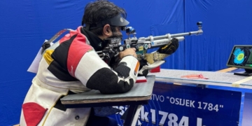 Juan Saavedra plata Copa del Mundo tiro carabina Al Ain