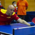 Miguel Ángel Toledo tenis de mesa en silla de ruedas