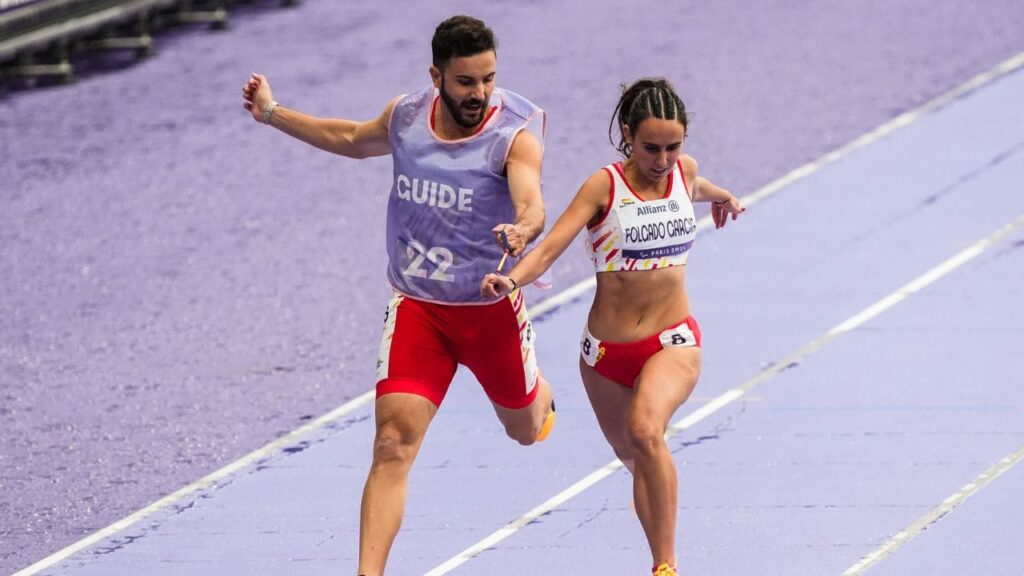 Nagore Folgado esprinta hacia el bronce mundial en 100 metros T12