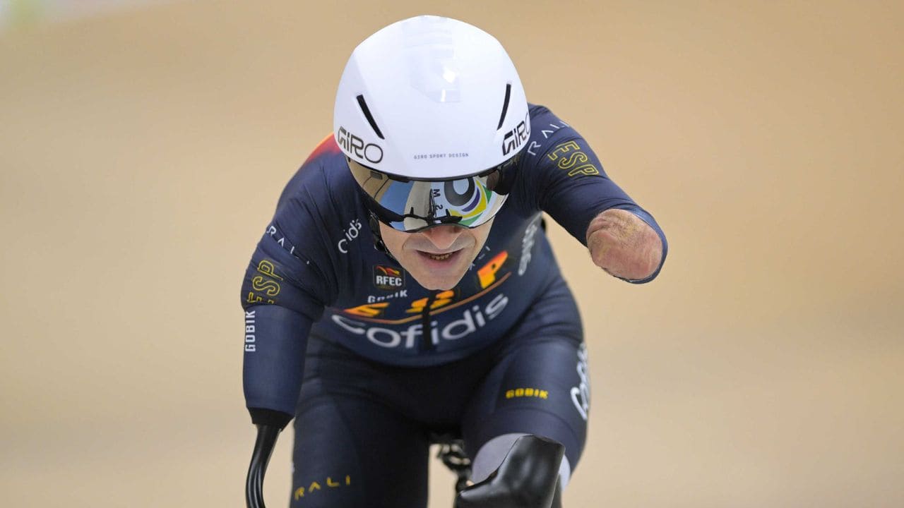 Ricardo Ten logra la plata en velocidad en el Mundial de ciclismo en pista