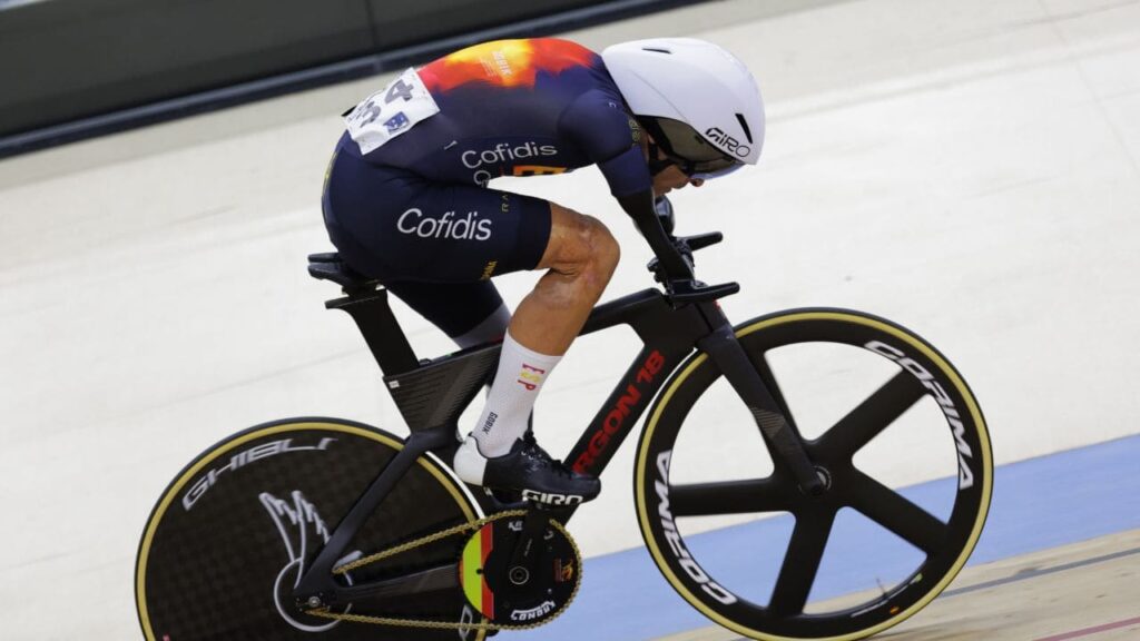 Ricardo Ten conquista el oro en el scratch en el Mundial de ciclismo en pista