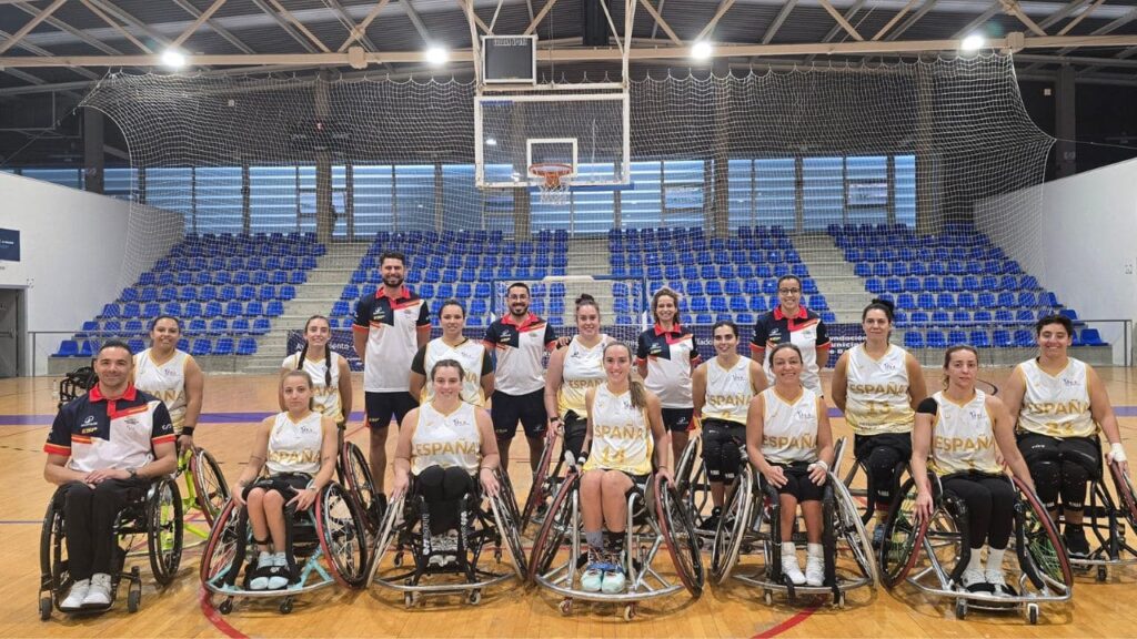 La selección española femenina de baloncesto en silla, a por el podio europeo