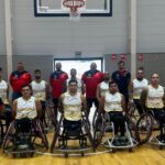 Equipo masculino español baloncesto silla de ruedas Europeo Sarajevo