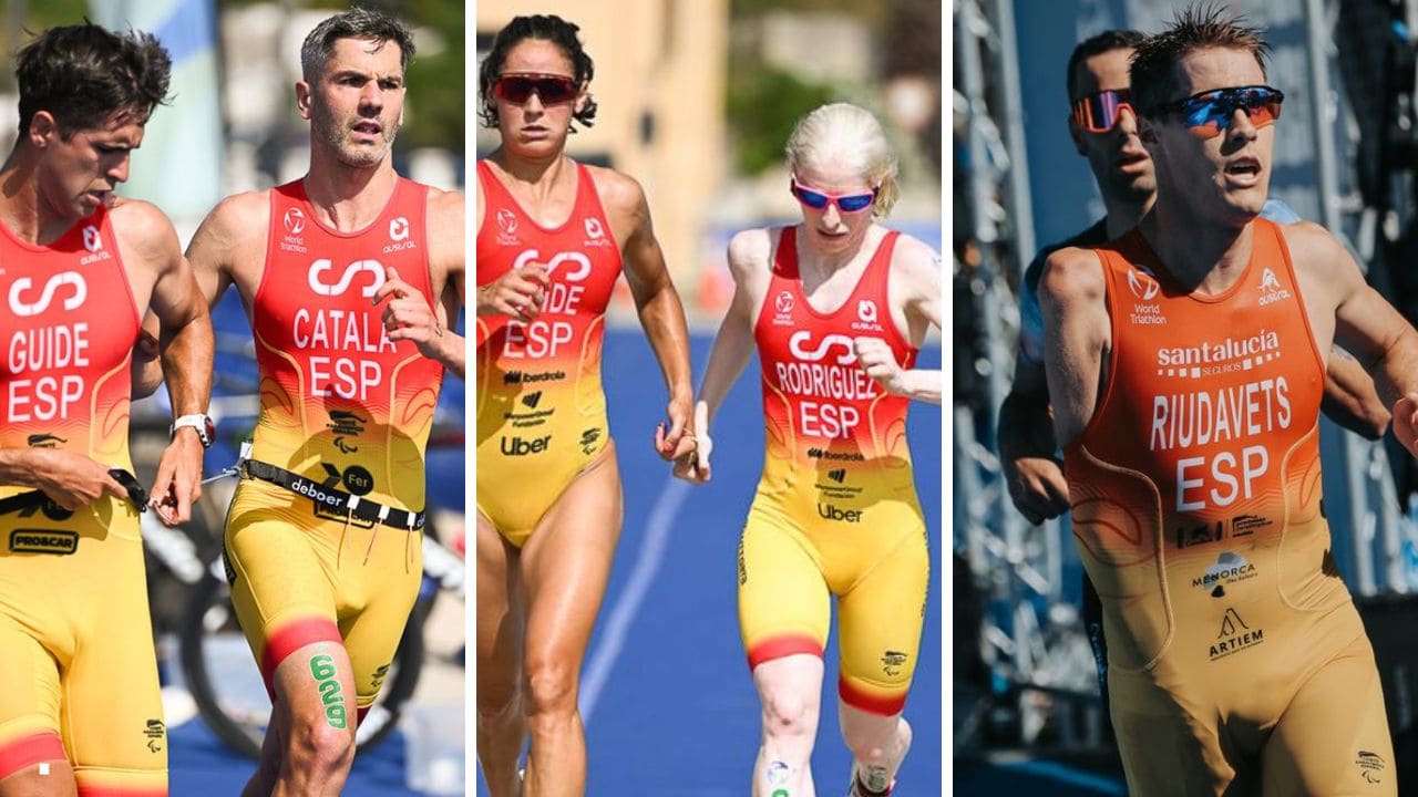 Selección española triatlón paralímpico Mundial Australia