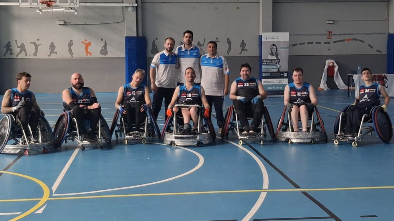 Adapta Zaragoza Liga Rugby silla de ruedas