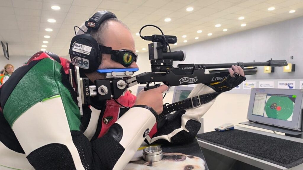Ager Solabarrieta se proclama bicampeón de España de tiro a ciegas con carabina