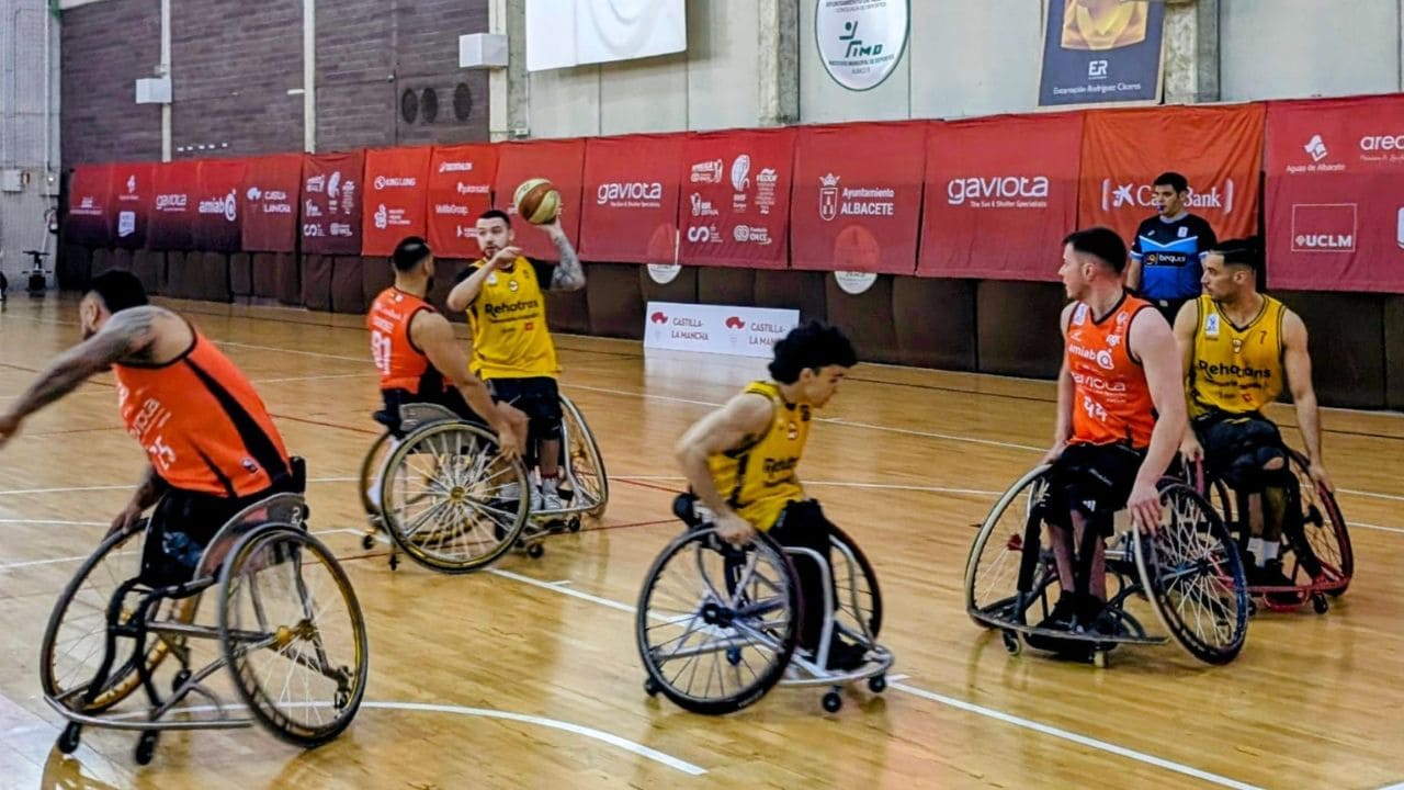 Amiab Albacete Rehatrans Getafe Superliga baloncesto silla de ruedas