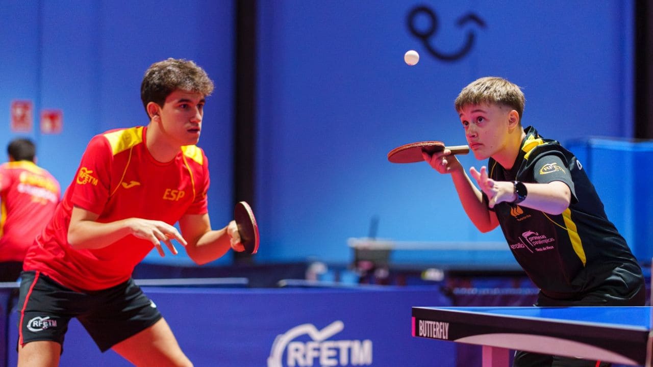 Ander Cepas Olaia Martínez tenis de mesa paralímpico Europeo