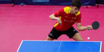 Ander Cepas plata clase 9 Europeo tenis de mesa paralímpico Helsingborg