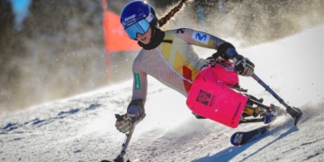 Audrey Pascual esquí alpino paralímpico