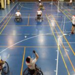 Bádminton paralímpico en el Hospital Nacional de Parapléjicos de Toledo