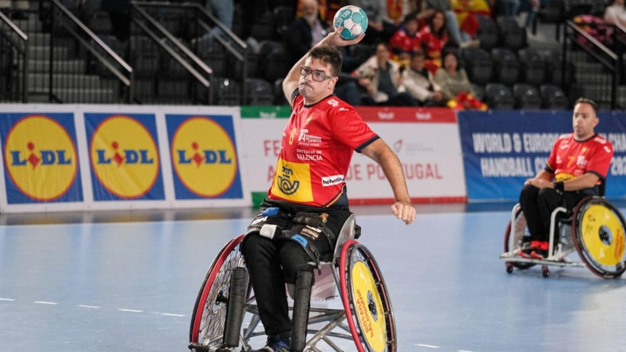 Balonmano en silla de ruedas España