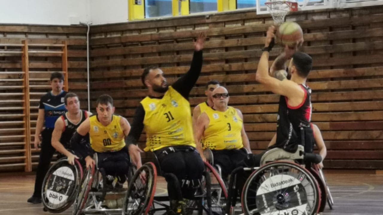 Bidaideak Bilbao Adein Tenerife Superliga baloncesto silla ruedas