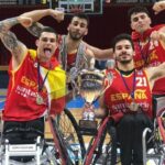 Cuatro mosqueteros selección española baloncesto silla ruedas