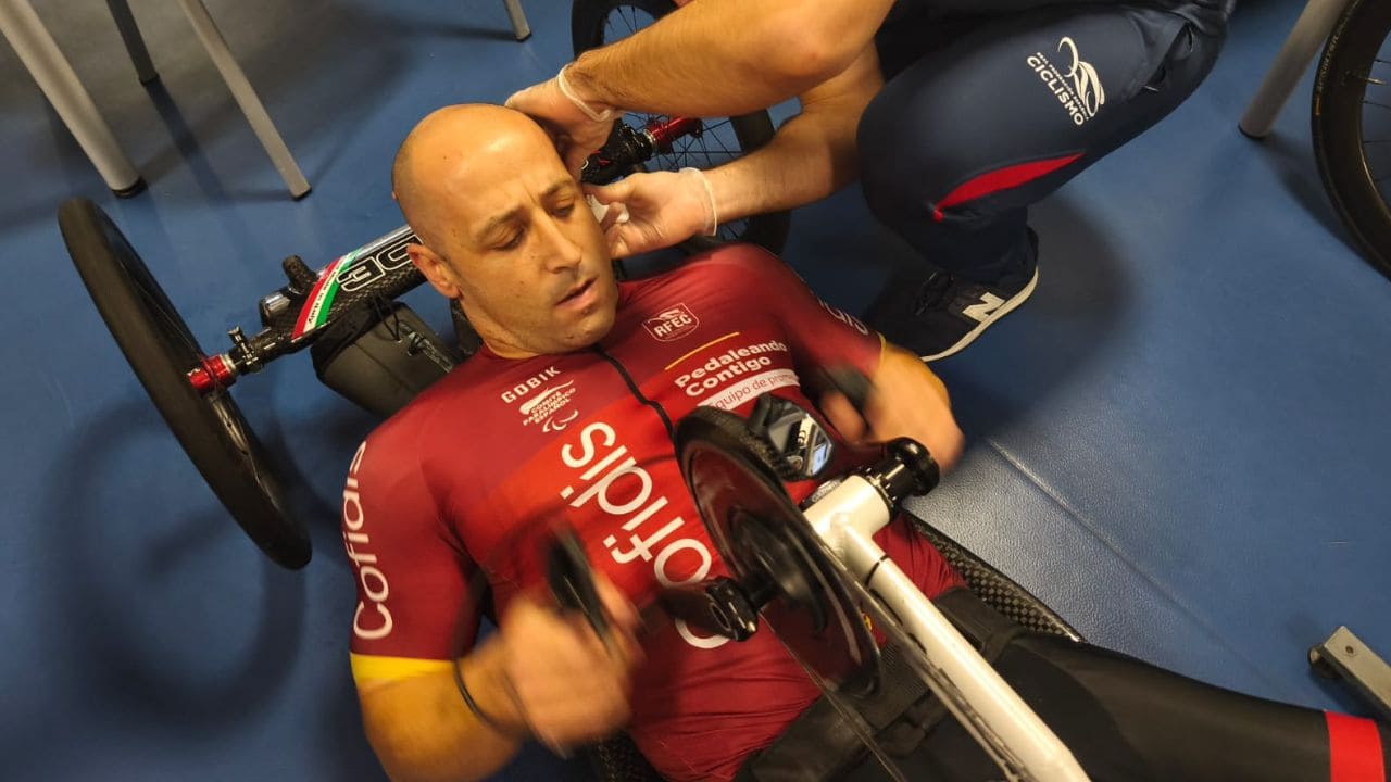 David Mouriz Equipo Cofidis Ciclismo Paralímpico Español