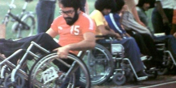 Eloy Guerrero pionero slalom paralímpico silla de ruedas